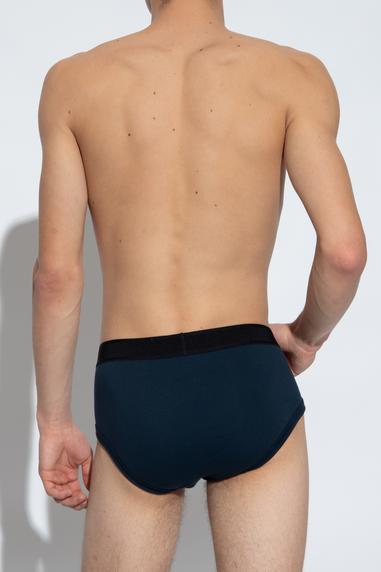 Navy blue Briefs with logo Tom Ford - Vitkac Canada